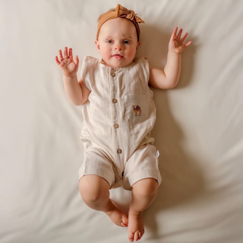 Camelot Muslin Romper