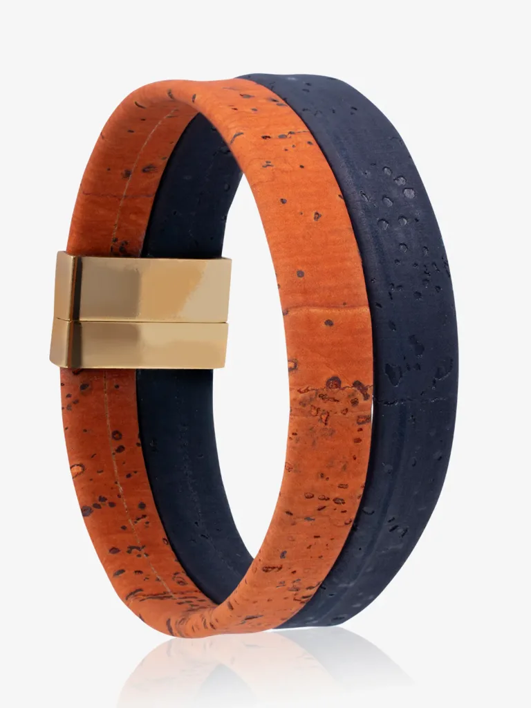 Sunset Stellar Cork Wristband