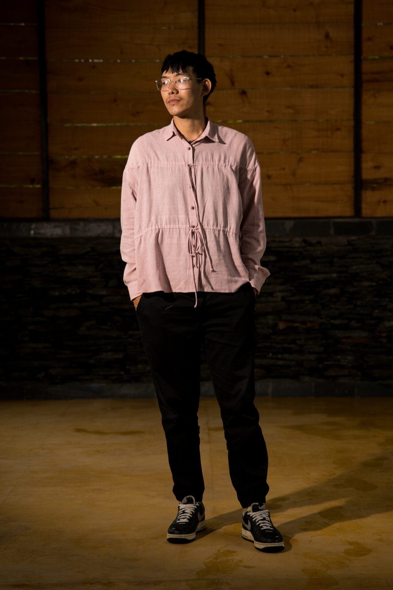 Drawstring Tie Shirt