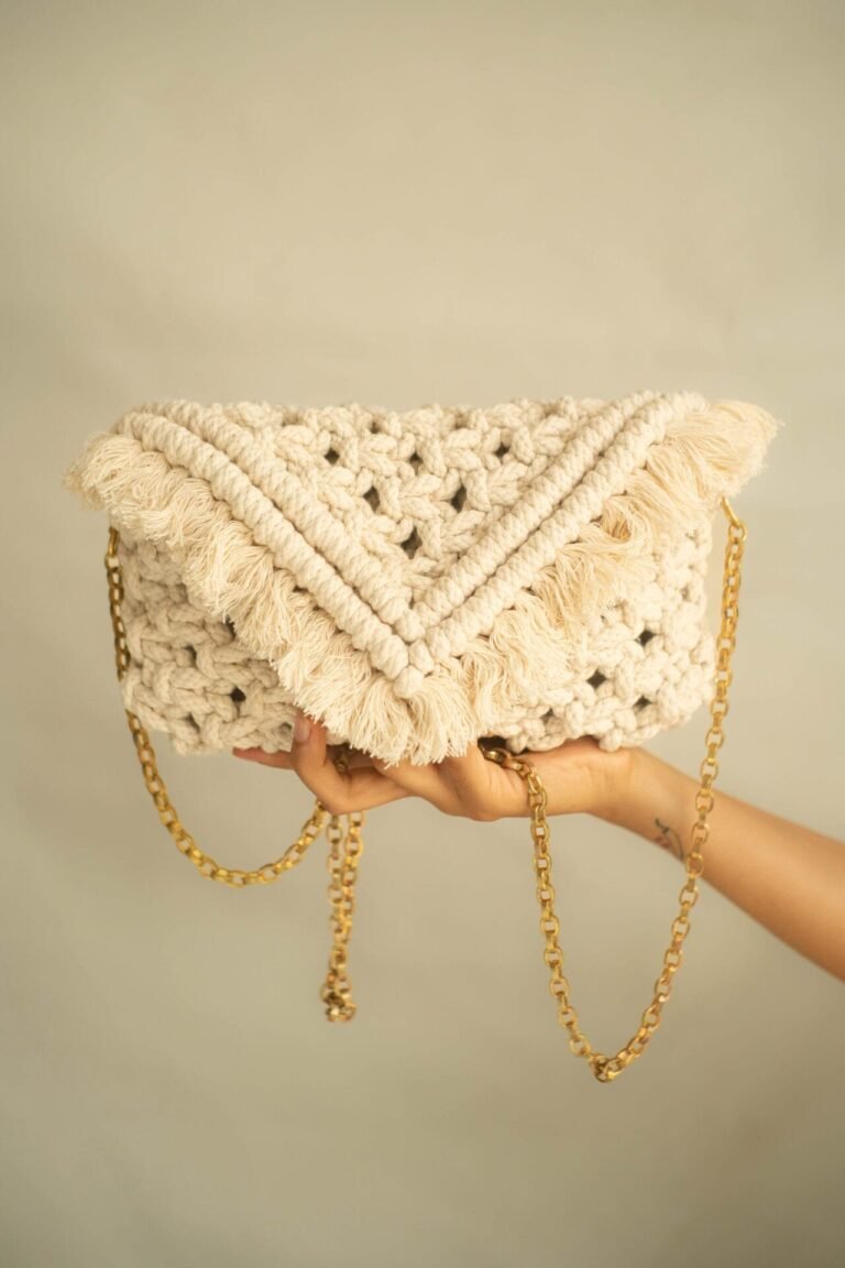 Classic White Hobo Handbag