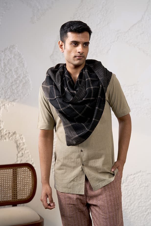 Asteria Fine Wool Cashmere Stole