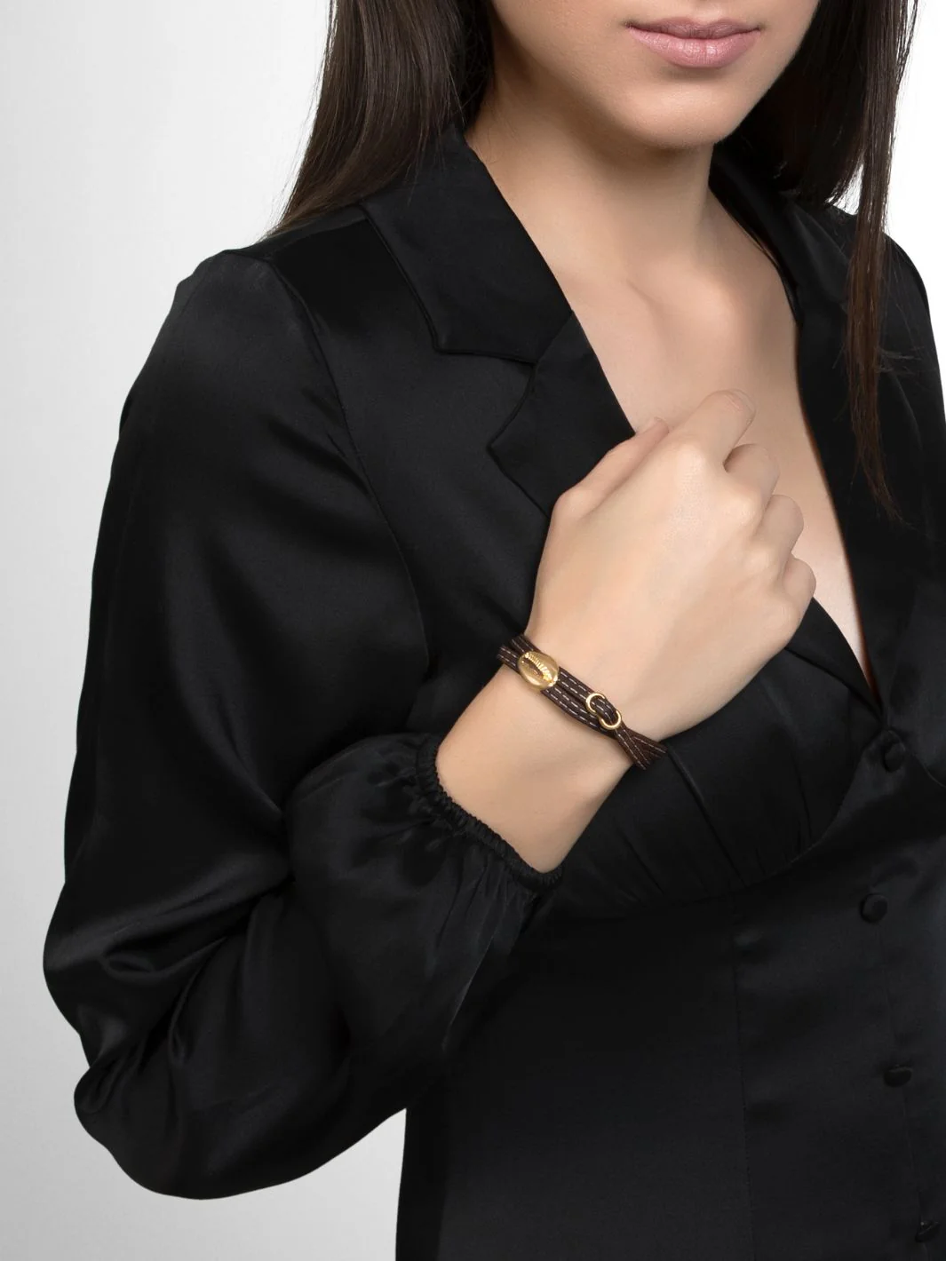Cowrie Shell Cork Bracelet