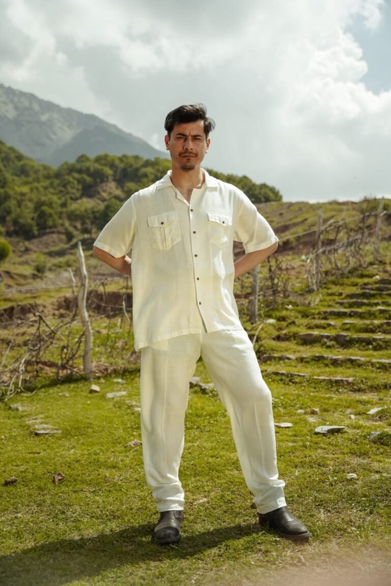 Lotus Silk Resort Shirt