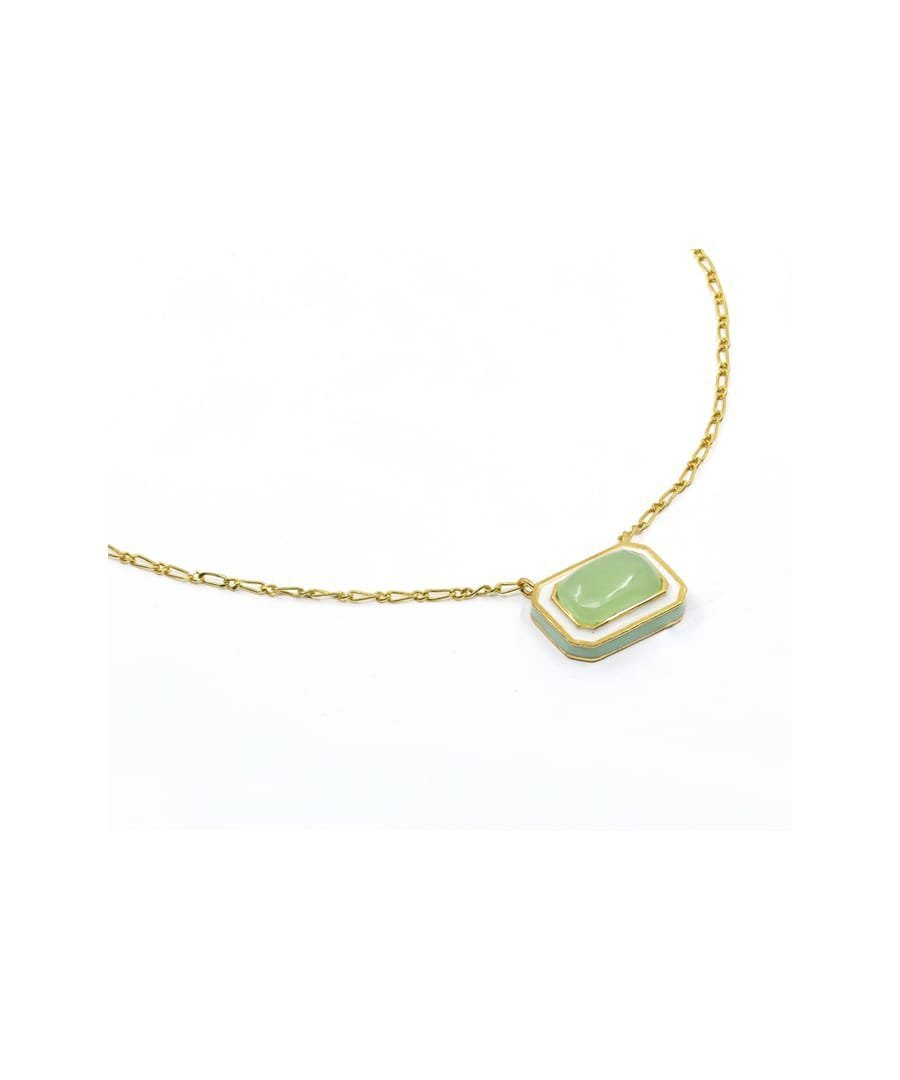 Foggy Green Vitamin Sea Necklace