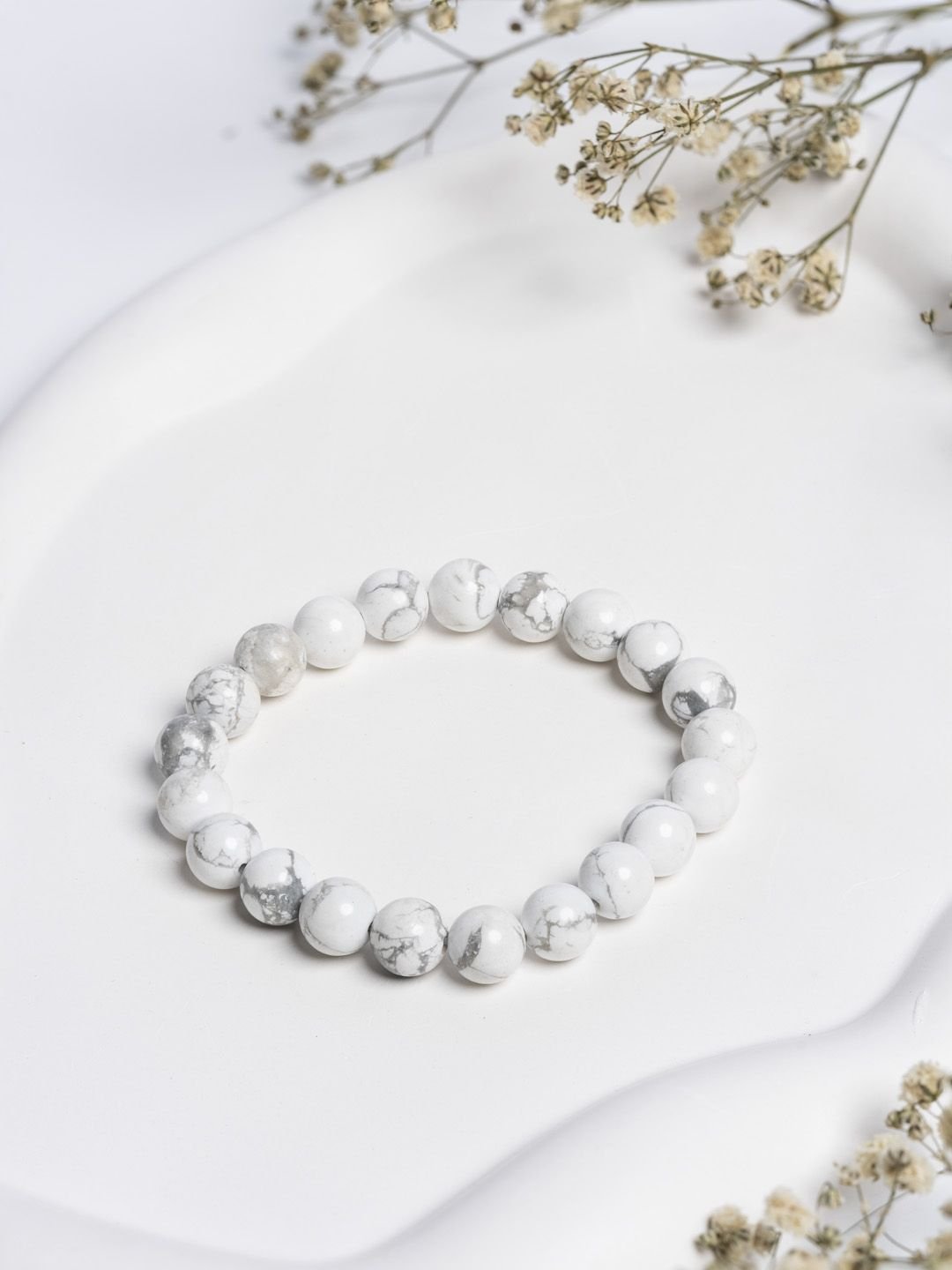 White Howlite Bracelet