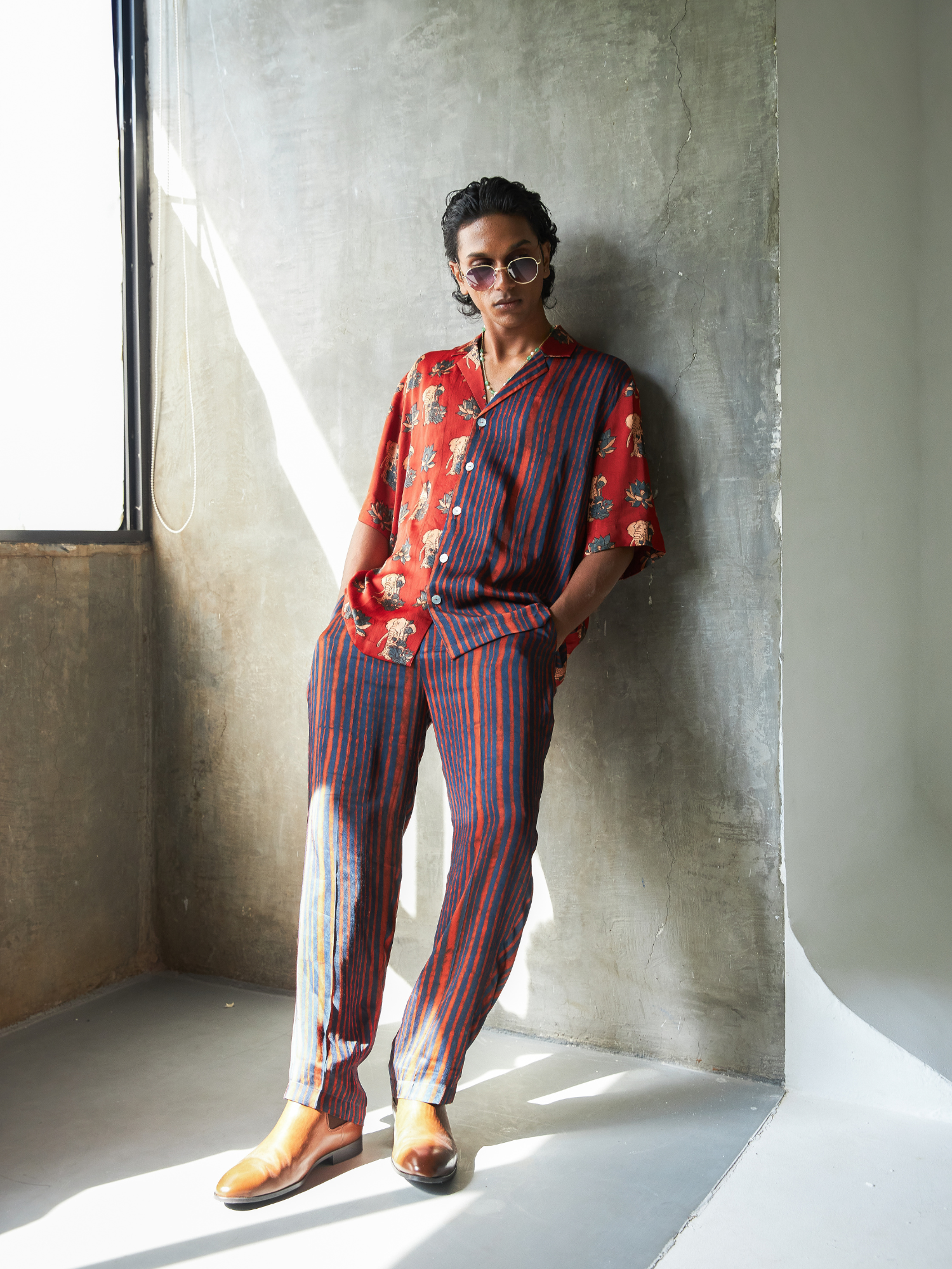 Rustic Tapered Pants