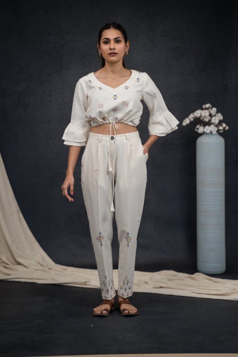 V-Neck Soof Co-ord Set