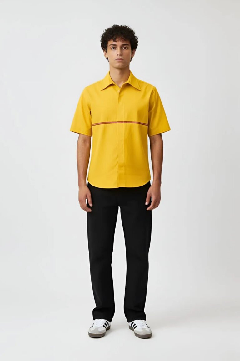 Mango-Tuscan Stripe Shirt