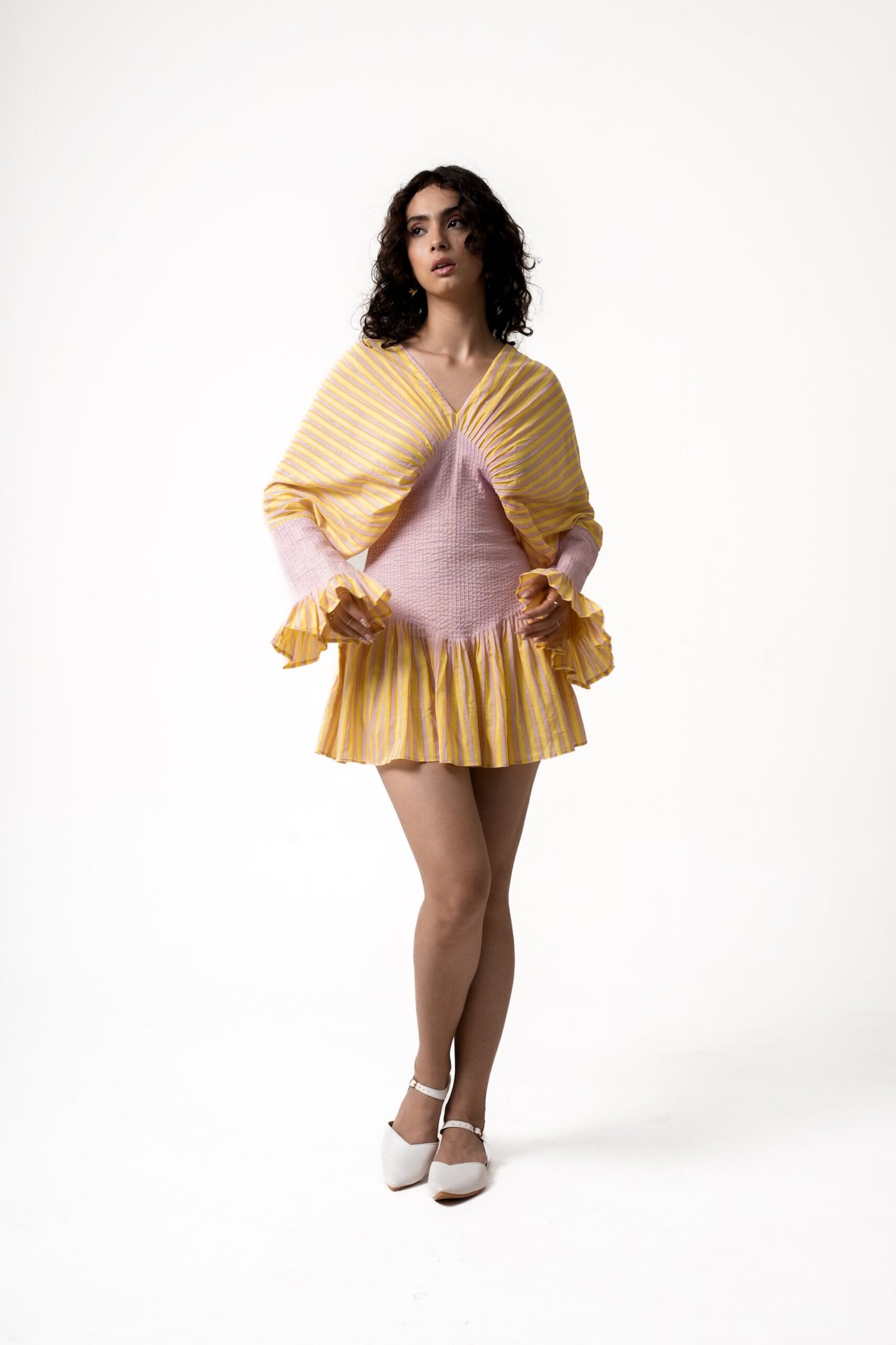 Sunray Pleated Dress