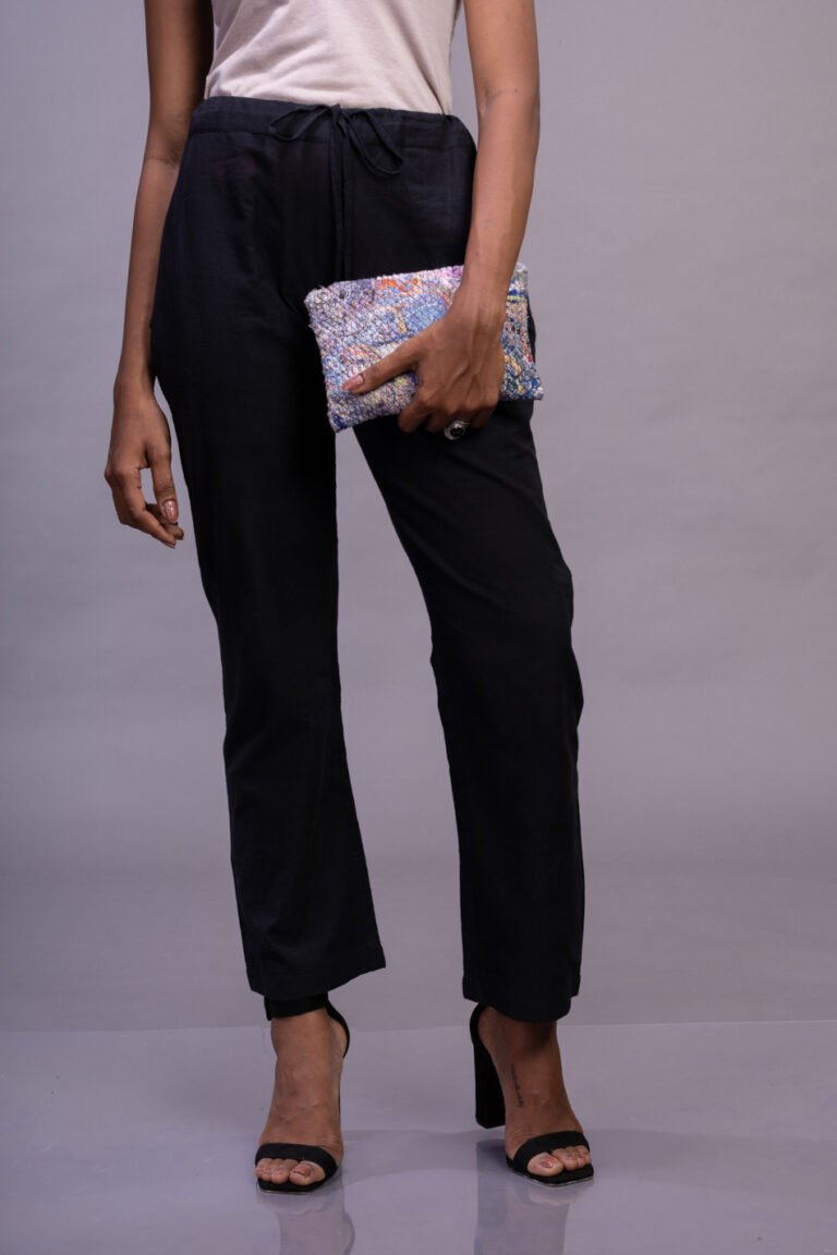 Black Pajama Trousers