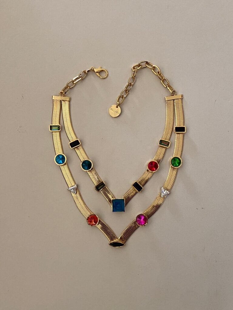 Valliyan Two Layer Candy Necklace (