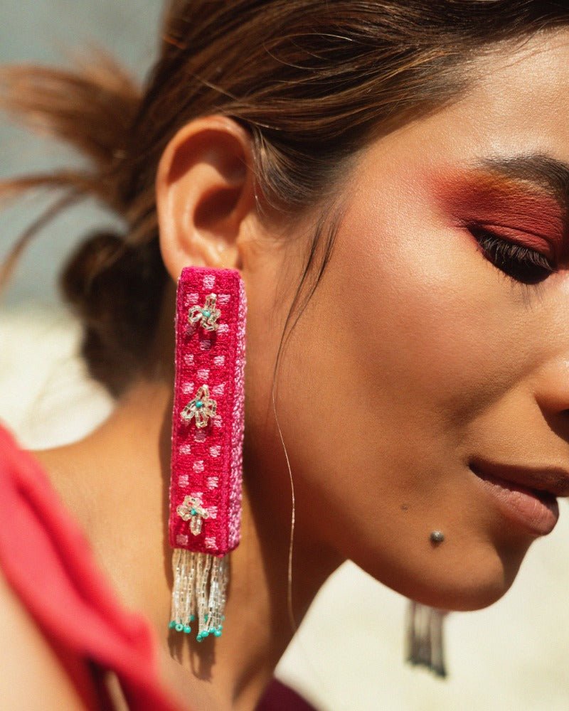 Ahia 3D Statement Earrings