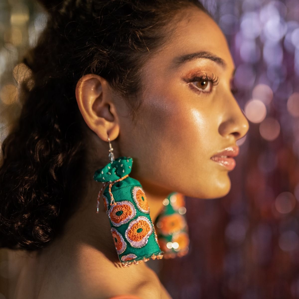 Kahwah Potli Earrings