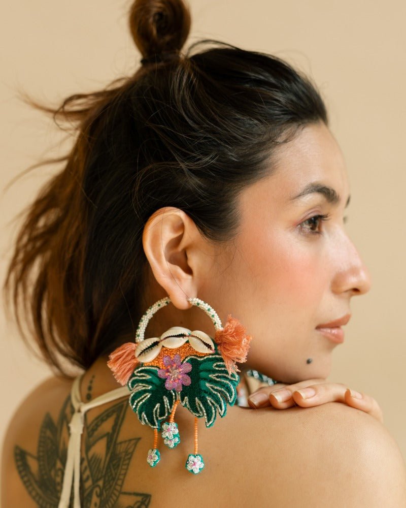 Le Morne Hoop Earrings