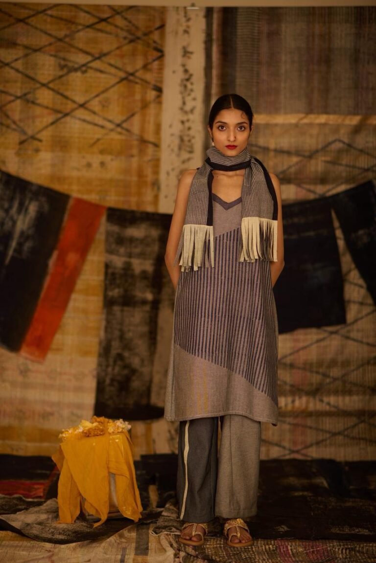 Denim Movement Kurta Set &
