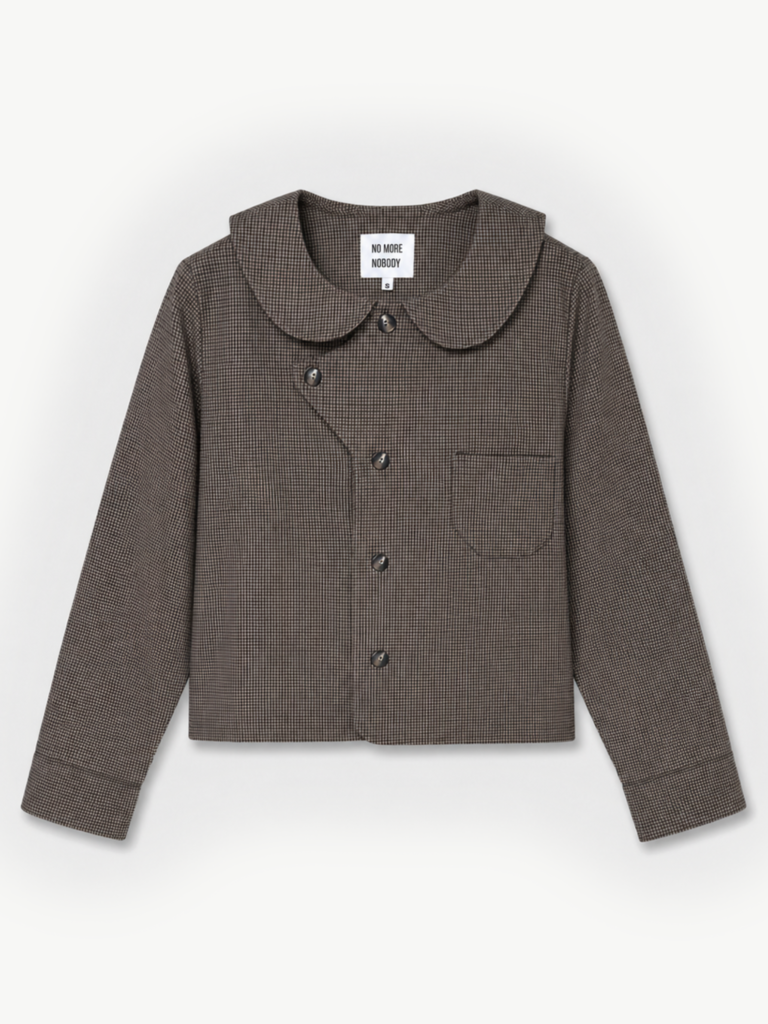 Brown Check Sonje Shacket