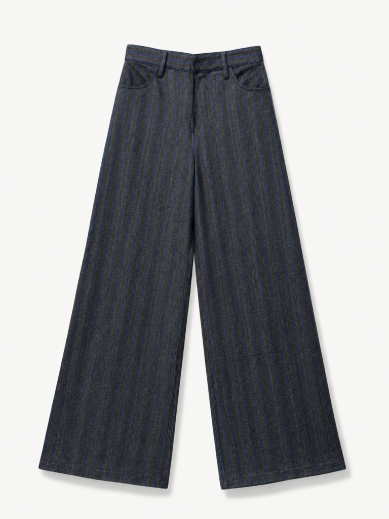 Navy Stripe Katharina Trouser
