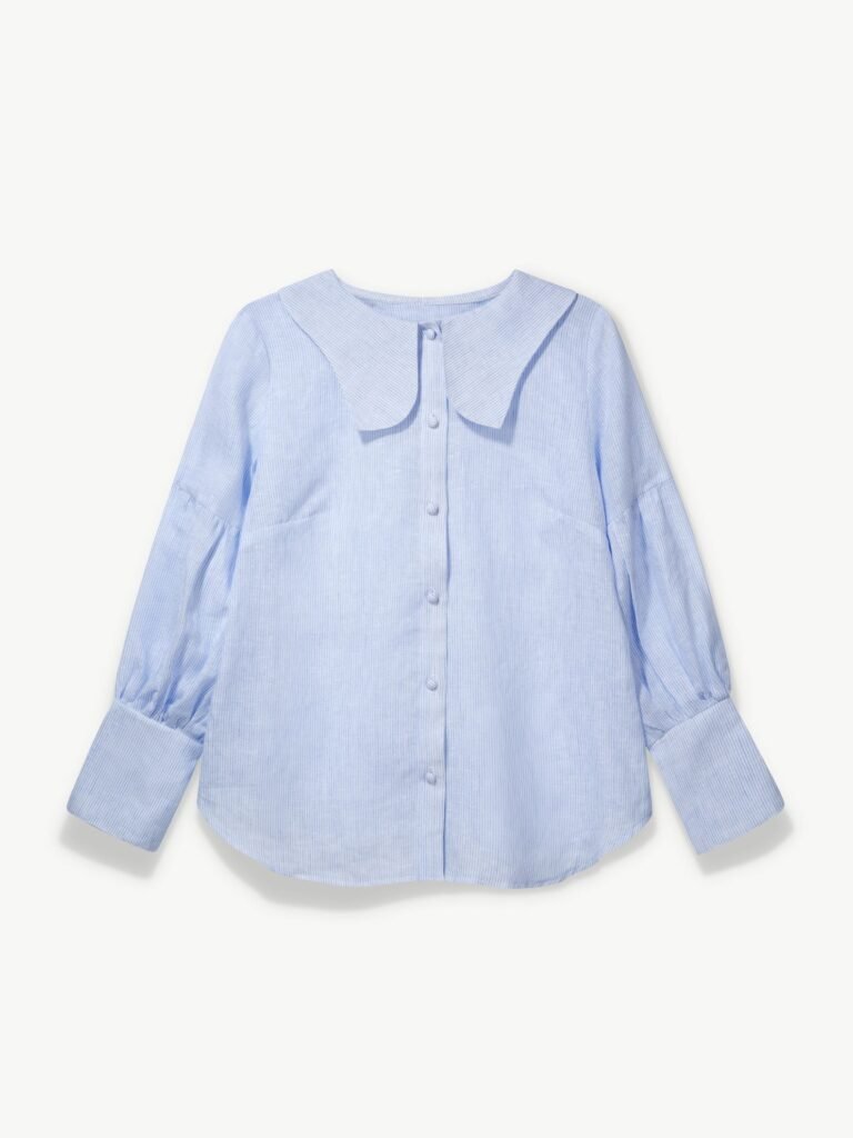 Tulip Collar Habiba Blouse
