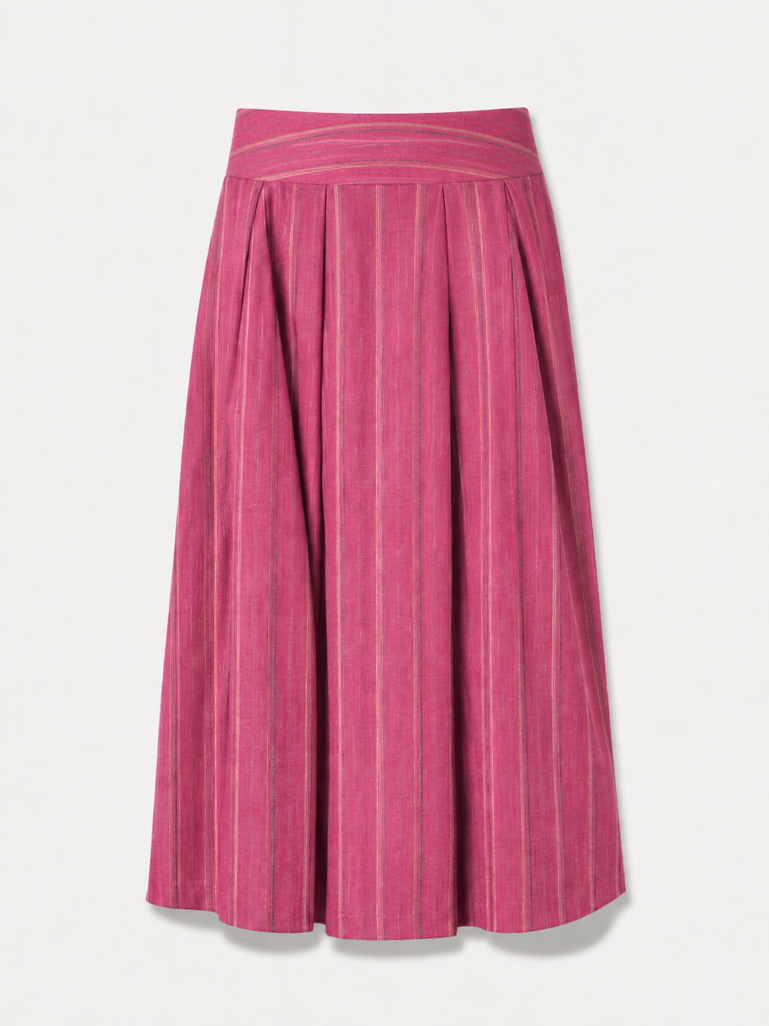 Pink Stripe Valery Maxi Skirt